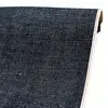 Twill Slub Yarn Dyed 100% Organic Cotton Japanese Style Heavy Weight Solid Raw 15oz Selvedge Boys Girls Men Shrink-Resistant