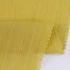 Yellow Slubed Lightweight Breathable Rayon Viscose Plain Nylon Woven Jersey Fabric for Women Clothing Plain