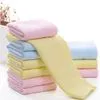Absorbent 380GSM 400GSM 500GSM 100% Organic Bamboo Fiber Fabric Anti-Bacterial Face Towel Baby Wash Cloth Bamboo Washcloth