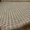 Premium Crystal Floral Lace Fabric for Wedding Dresses and Evening Gowns
