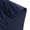 Artificial Synthetic Leather PVC Faux Fabric Embossed Quilted Foam Fabric for Bag Furniture Garment Waterproof Wear-Resistant