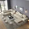Modern Luxury L U Shaped Sectional Sofa Couch Bed Set Furniture Living Room Lounge Sofas Couches Fabric for Sales Home