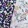 Organic Cotton Reactive Print Fabric Customized Floral Plain Cotton Poplin for Shirts Dresses Wear Material
