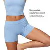 High Waist Yoga Biker Shorts for Women - Breathable and Stretchable