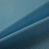 Anti-Static and Dust-Proof Functional Polyester Textile Fabrics for Clothing with 75D Two-Thirds Twill Black Silk Check