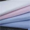 Jacquard Woven Tc 58/42 Cotton Polyester Fabric for Shirts Blouses