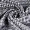 High Quality Polyester Nylon Rayon Elastic Tnr Yarn Dyed Stretch Bengaline Check Fabric for Dress Pant Suit Blazer