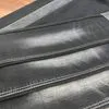 Eco-Friendly Black Twill Stretch Denim Fabric for Kids
