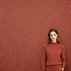 Factory Direct Sales Darlon Velvet Rib Dyed 91% Polyester 9% Spandex Stretch Knit Fabric for Sweatshirt