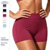 High Waist Yoga Biker Shorts for Women - Soft 4-Way Stretch