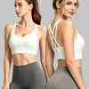 Buttery Soft High Elastic Crisscross Back Yoga Bra for Women