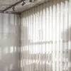 Custom Made Linen Textured Tulle Curtains Modern Luxury Style Voile Fabric Curtain Bedroom Exclusive Decorative