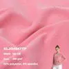 Thick Double-Sided De Fleece, Moisture-Wicking & Heat-Generating Clothing, 92% Cationic Poly/8% Spandex Fabric