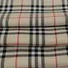 Wholesale 100% Bamboo Fiber Plaid Fabric Twill Checked Pattern Fabric for Uniform Shirts Dress Bags Lining