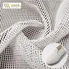 Customized Weight Color Single Layer Air Mesh Fabric Lightweight Knit Mesh Material for Footwear Sneaker Vamp Production