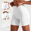 High Waisted Yoga Biker Shorts with Moisture Wicking Pockets