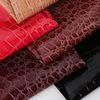 Guangzhou PVC Leather Fabric Manufacturer 0.6mm Thick Knitted Base High Gloss Stone Pattern Synthetic Leather for Bag Belt