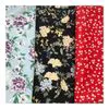 Custom Printed 100% Polyester Fabric with Animal and Floral Design