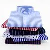 Custom Printed Long Sleeve Business Casual Dress Shirt
