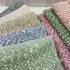 Luxurious Green Sequin Embroidery Fabric for Elegant Dresses