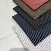 42% Rayon 45% Cotton 13% Nylon Knitted Stripe Fabric Breathable Eco-Friendly Comfortable for Apparel Garments in Stock