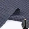 280GSM Rayon Yarn Dye British Style Houndstooth Plaid Check Men's Suiting Viscose Nylon Spandex Blend Tr Fabric for Garments