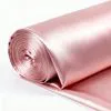Soft Touch 95% Polyester 5% Spandex Stretch Satin Fabric, 85GSM Plain Dyed Woven Skirts Material for Sleepwear Production
