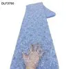Exquisite Luxury Bridal Lace Fabric with Heavy Beads and Sequins