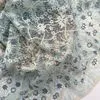Yy New Fashion Floral Nylon Polyester Rayon Metallic Multicolor Luminous Lace Fabric for Women Garment & Party Dress