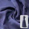 Wrinkle Resistant 100% Viscose Jacquard Fabrics, 120GSM Lightweight Stretch Woven Textile for Women's Fashion