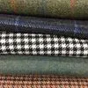 New Fashion Style Popular Tweed Fabric Stock Textile Wholesale Suit Fabrics Wool Tweed Woolen Fabric Woven for Clothes
