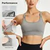 Buttery Soft Activewear Bra with Front Logo Design