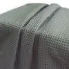 Microfiber Waffle Fabric Beach Towel Quick Dry Polyester Recycled Material Breathable Comfortable Beach Towel Woven Technique