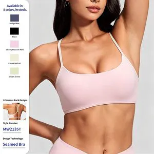 Breathable Quick-Dry Sports Bra for Yoga and Gym
---procurement customization--(https://www.xinlangtextile.com/)