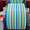 Polypropylene Woven Waterproof Tarpaulin Fabrics and Sacks PE Laminated Medium Weight Outdoor Industry Use