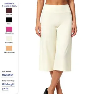 High Waist Flared Yoga Capris for Women - Moisture Wicking
---procurement customization--(https://www.xinlangtextile.com/)