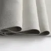 Linen Look Flame Retardant Woven Heavyweight Plain Blackout Fabric 100% Polyester for Curtains Living Room