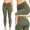 Women's High Waist Yoga Leggings with Side Cutouts