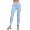 High Waist Crossover Yoga Leggings for Women - Quick Dry Fitness Tights