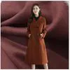Wholesale Custom 100% Pure Wool Fabric Cashmere Italian Knitted Woven Fabric for Autumn Winter Clothes