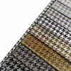 Luxury Polyester Houndstooth Jacquard Home Textile Upholstery Fabric Yarn Dyed for Sofas and Other Furniture Applications