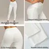 Stylish Women's High Waist Yoga Leggings with Crossover Design