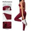 Breathable Yoga Leggings and Sports Bra Set for Women