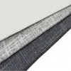 Linen-Cotton Brocade Fabric Slub Woven Stripes Printed Gold-Embossed 11+11*4.5 Wide-Width Bleached Sand-Washed Viscose Wrinkled