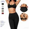 Stylish 2 Piece Yoga Set for Women, Padded Bra & Leggings