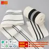 Custom Jacquard Knit Cotton Ribbed Fabric for Cuffs and Collars