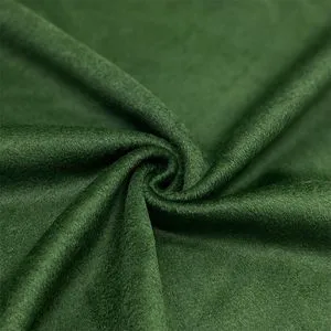 Deep Green Cashmere Wool Woolen Fabric Autumn and Winter Coat Fabric with a Sense of Drape and Luster
---procurement customization--(https://www.xinlangtextile.com/)