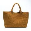 PU Leather Woven Bag Eco Friendly Custom Woven Bags with Large Capacity Custom Oversized Tote Wholesale Product