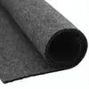 High Quality 100% Natural Wool Fabric in Dark Grey Wool Felt