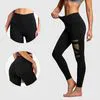 High Waist Flare Yoga Leggings with Side Pockets